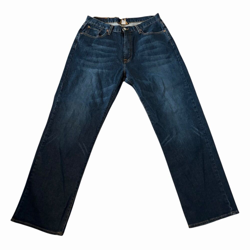 Lucky Brand Classic Fit Jeans Size 34 Blue Denim Pants Cotton Stretch